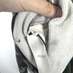 Celine Army Camo Logo Hoodie