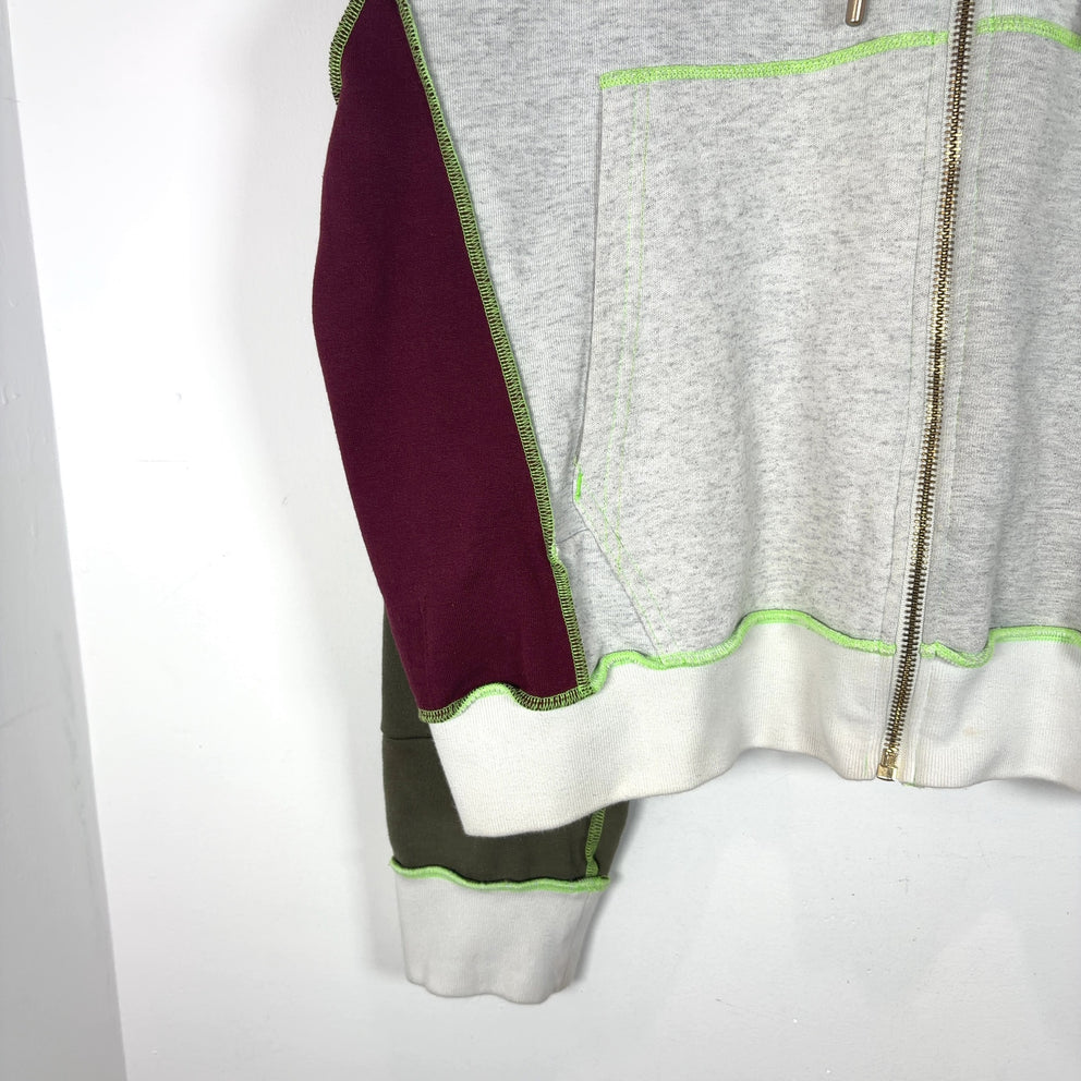 Better With Age Protest Patchwork Hoodie