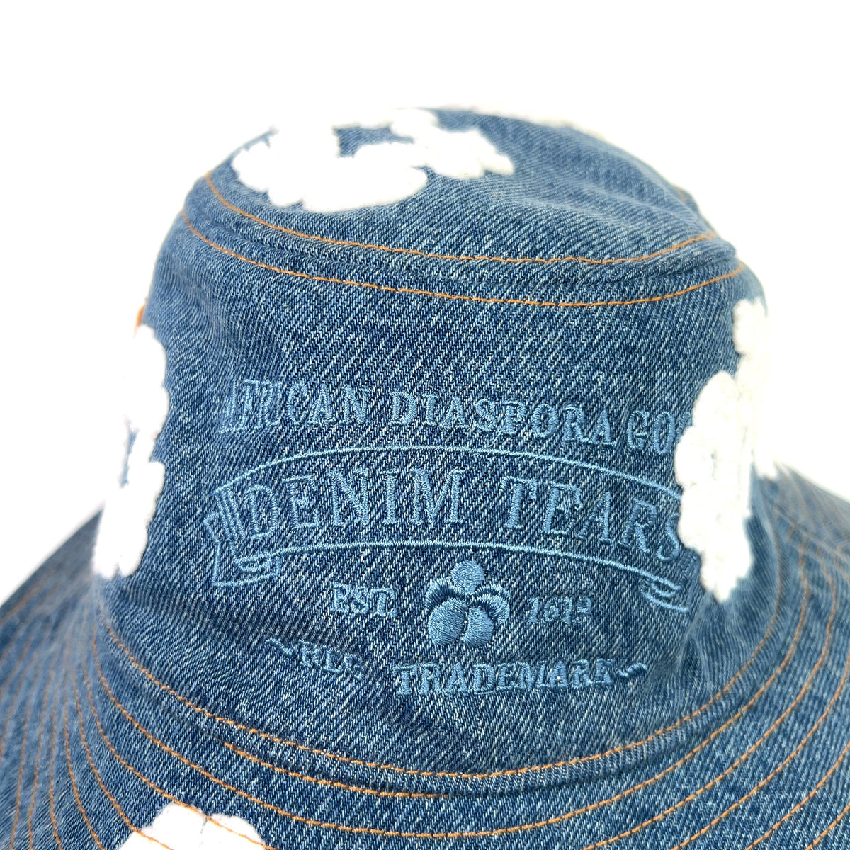 Denim Tears Denim Wreath Bucket Hat