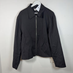Our Legacy Black Worsted Wool Mini Jacket Light Jacket