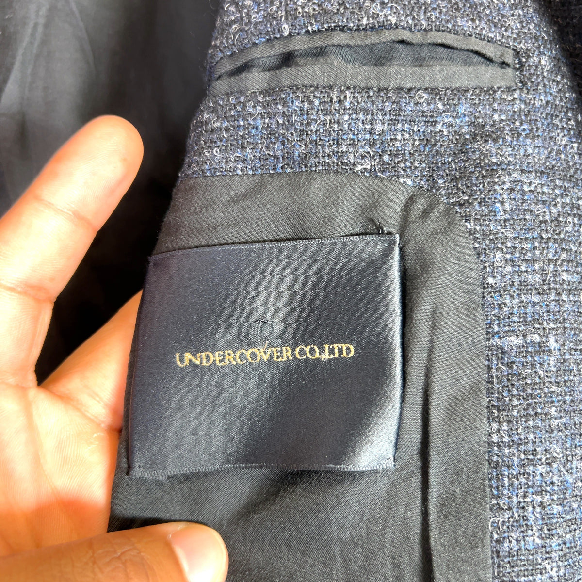 Undercover FW17 Layered Wool Chester Coat