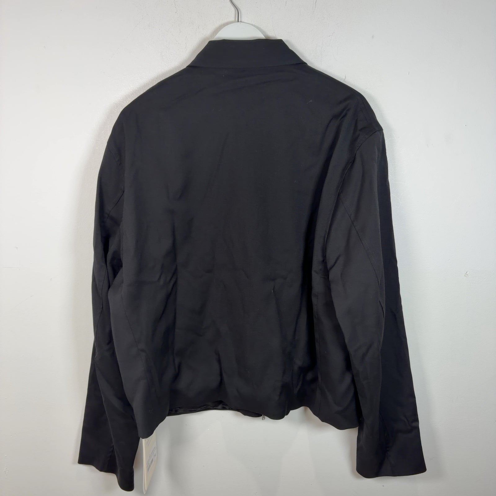 Our Legacy Black Worsted Wool Mini Jacket Light Jacket