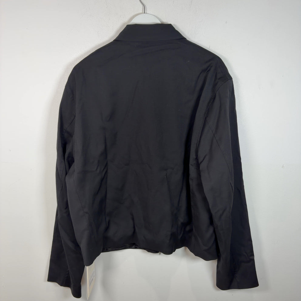 Our Legacy Black Worsted Wool Mini Jacket Light Jacket
