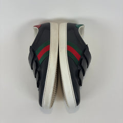 Gucci Velcro Ace Reflective Leather Lowtop Sneakers