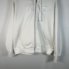 Supreme Embroidered 'S' Zip-Up Hoodie