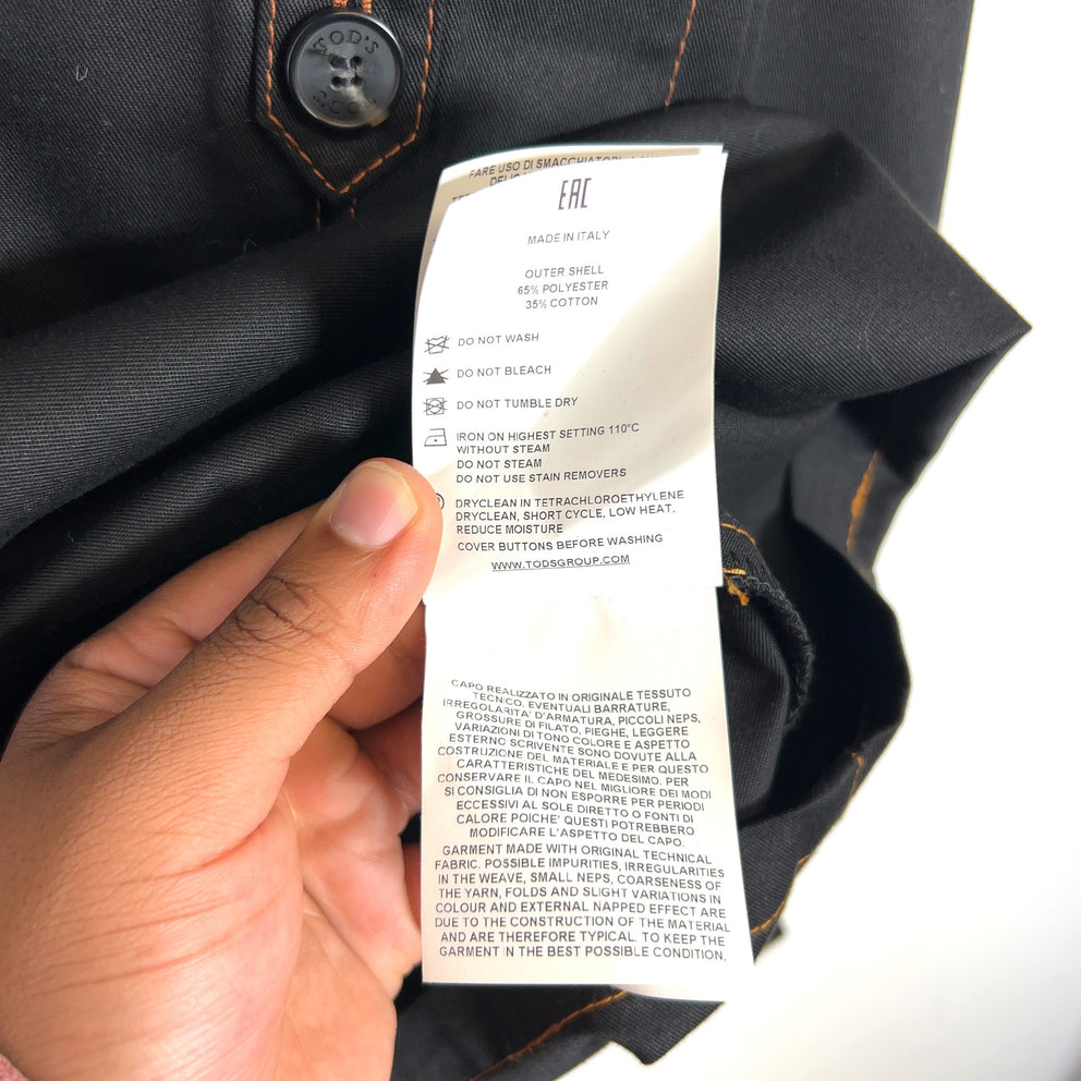 Tods Contrast Stich Utility Shirt