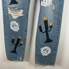 Denim Tears x Virgil Abloh 'Message in a Tear' Levis 501 Jeans