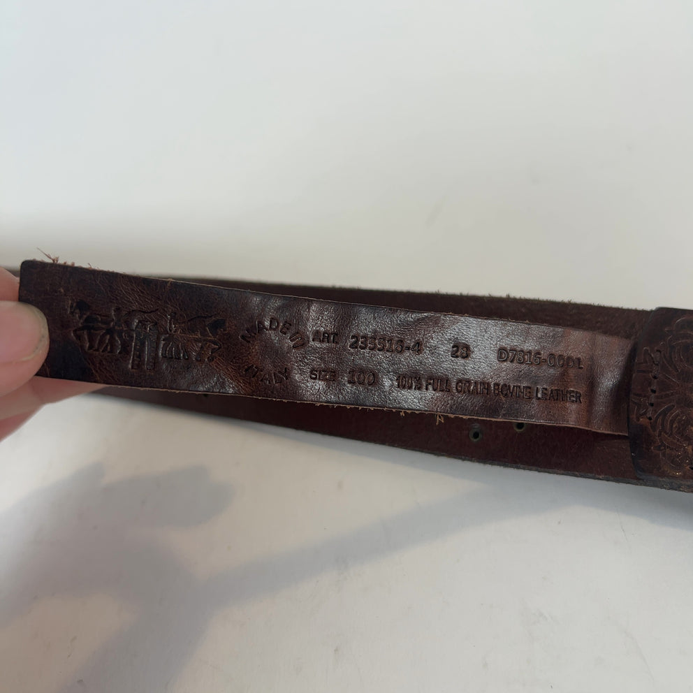 Denim Tears x Levi's Tracy King Tut Studded Full Grain Leather Belt