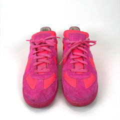 Maison Margiela Pink 'GAT' Low-top Sneakers