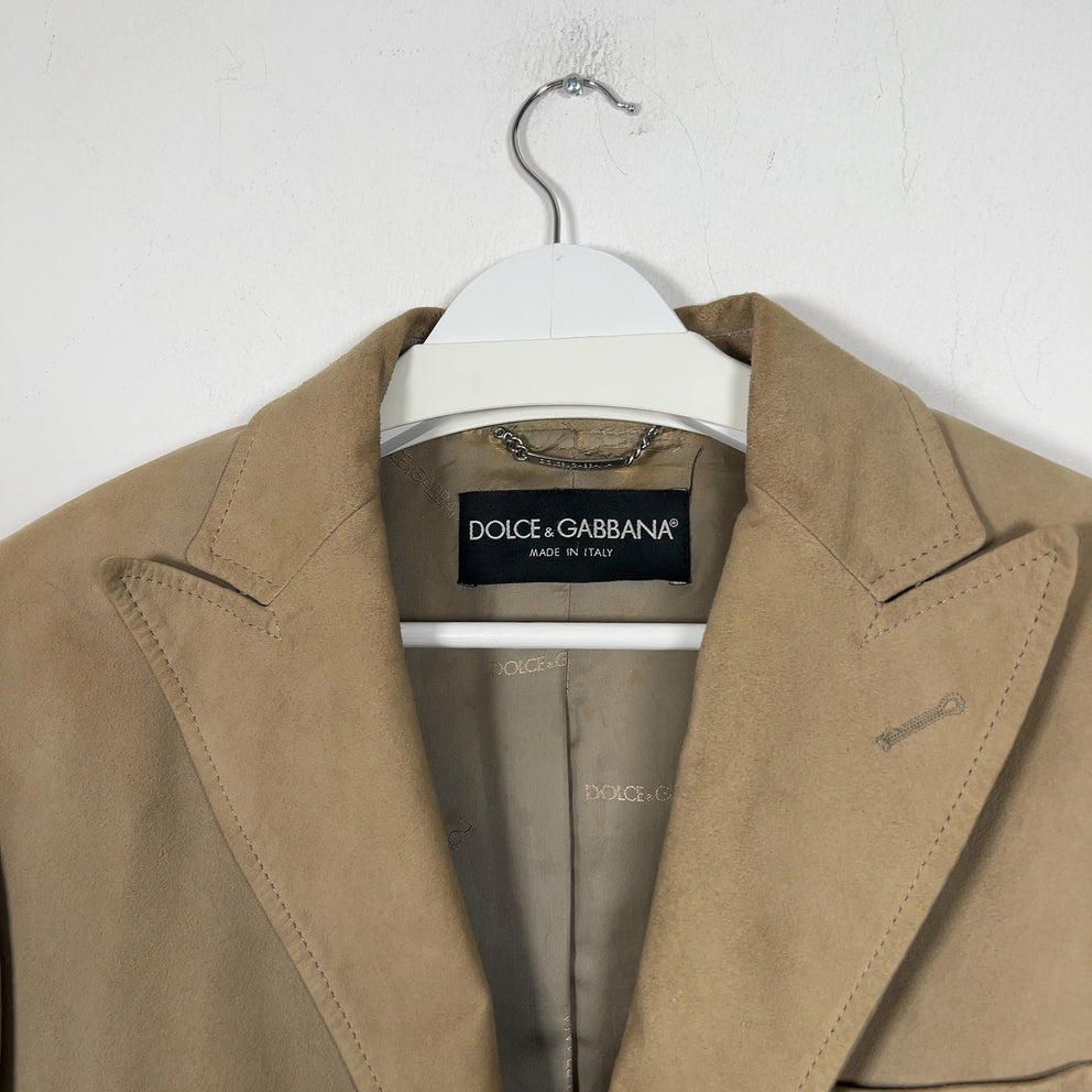 Dolce & Gabbana Suede Blazer