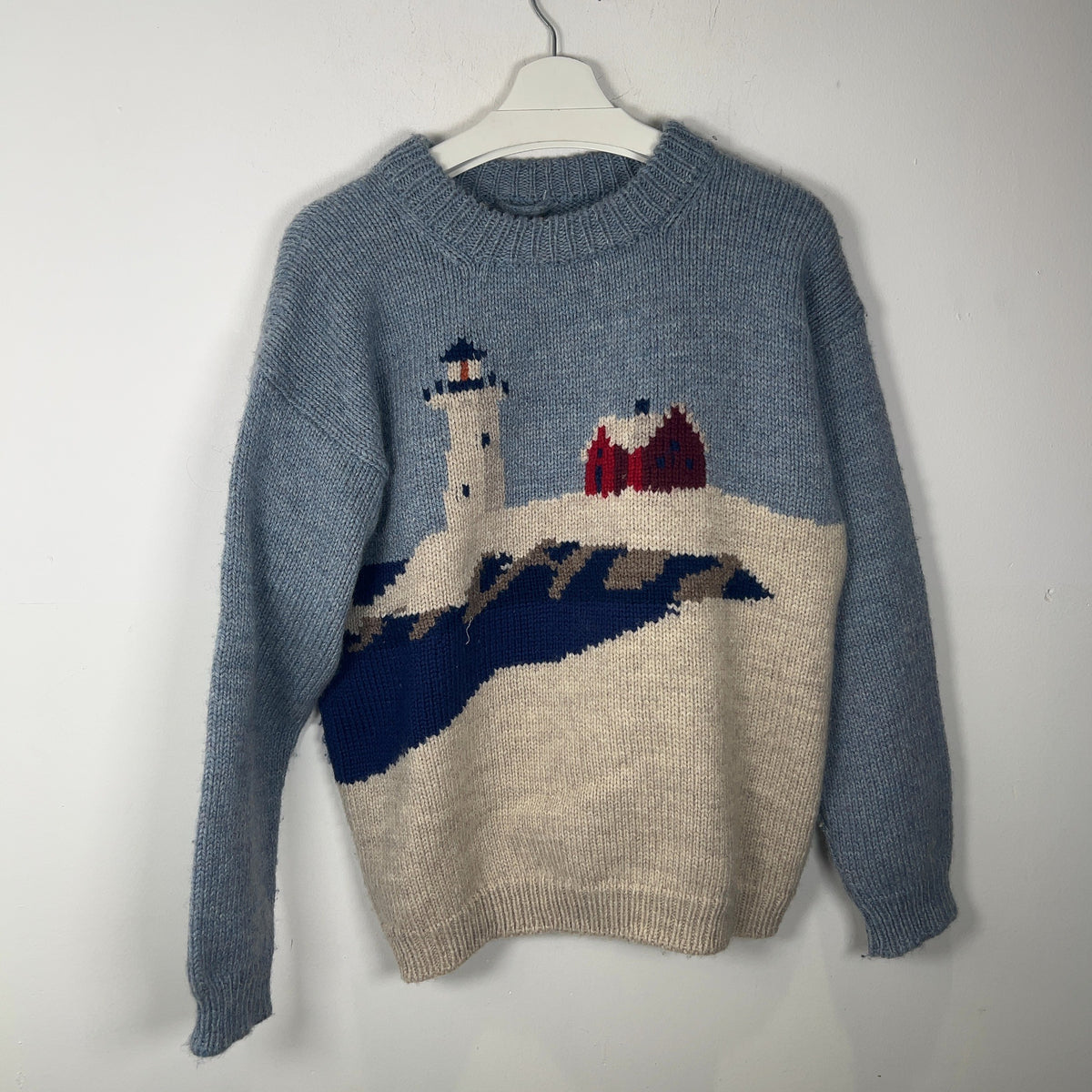Bode Snowy Landscape Sweater