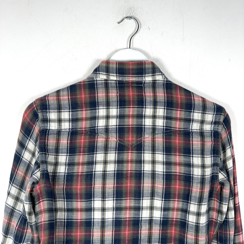 Saint Laurent Western Pearl Snap Button Up Shirt