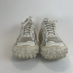 Balenciaga Eggshell Contrast Defender Lowtop Sneakers
