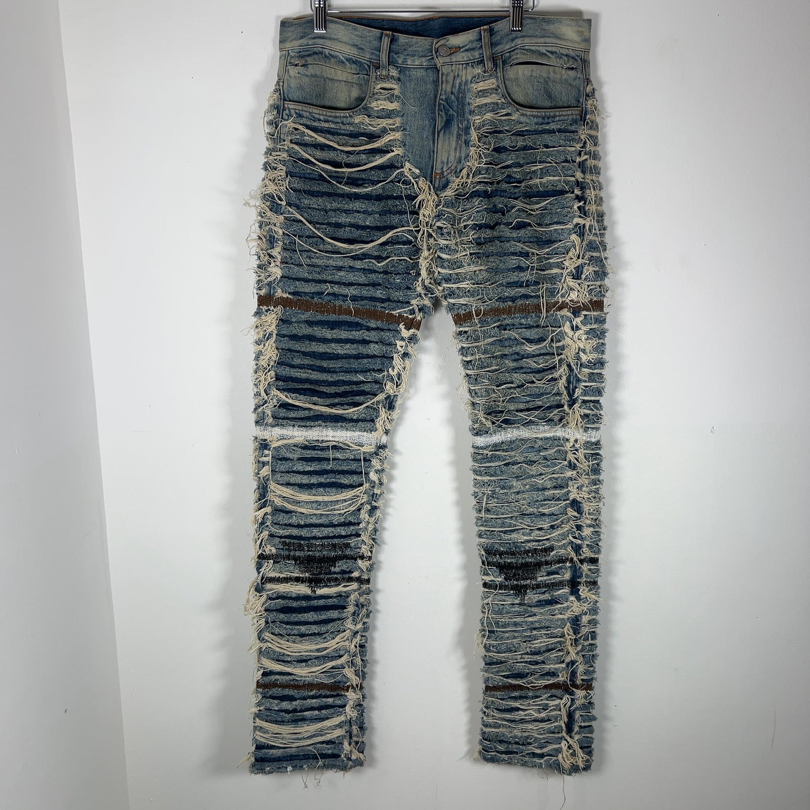 1017 ALYX 9SM x Blackmeans Distressed Denim Jeans