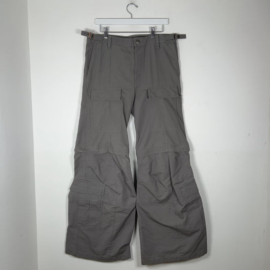 Balenciaga Flared Convertible Technical Pants