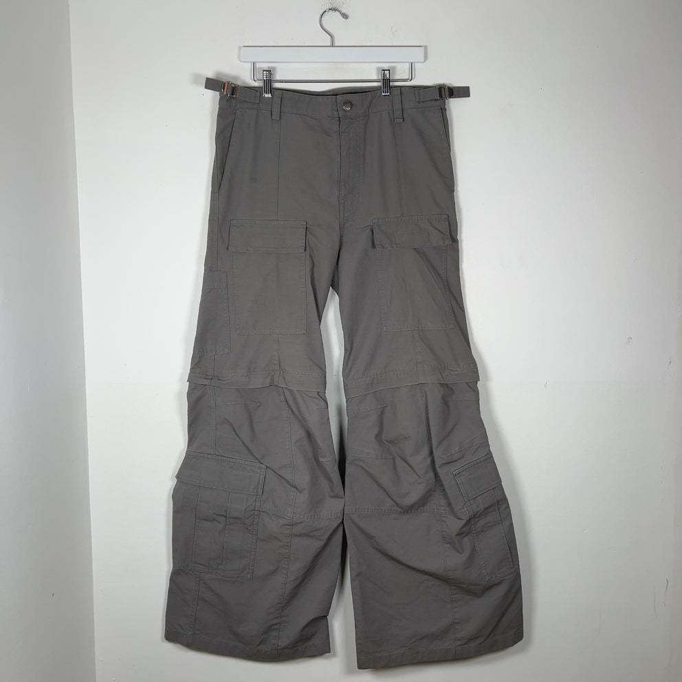 Balenciaga Flared Convertible Technical Pants