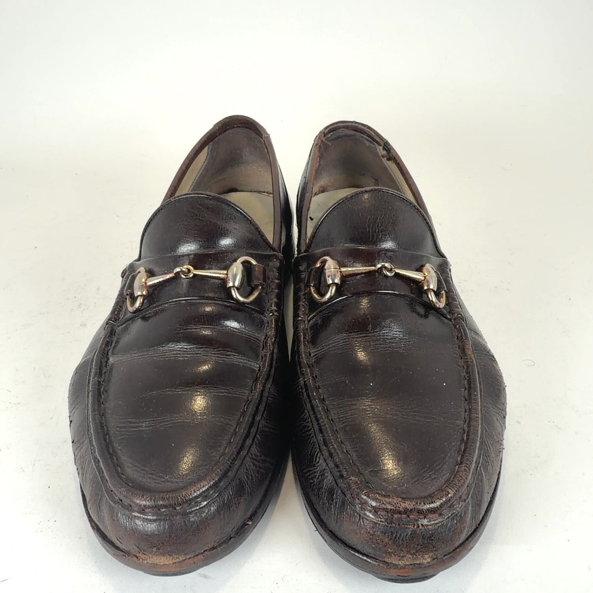 Gucci Vintage Leather Horsebit Loafer
