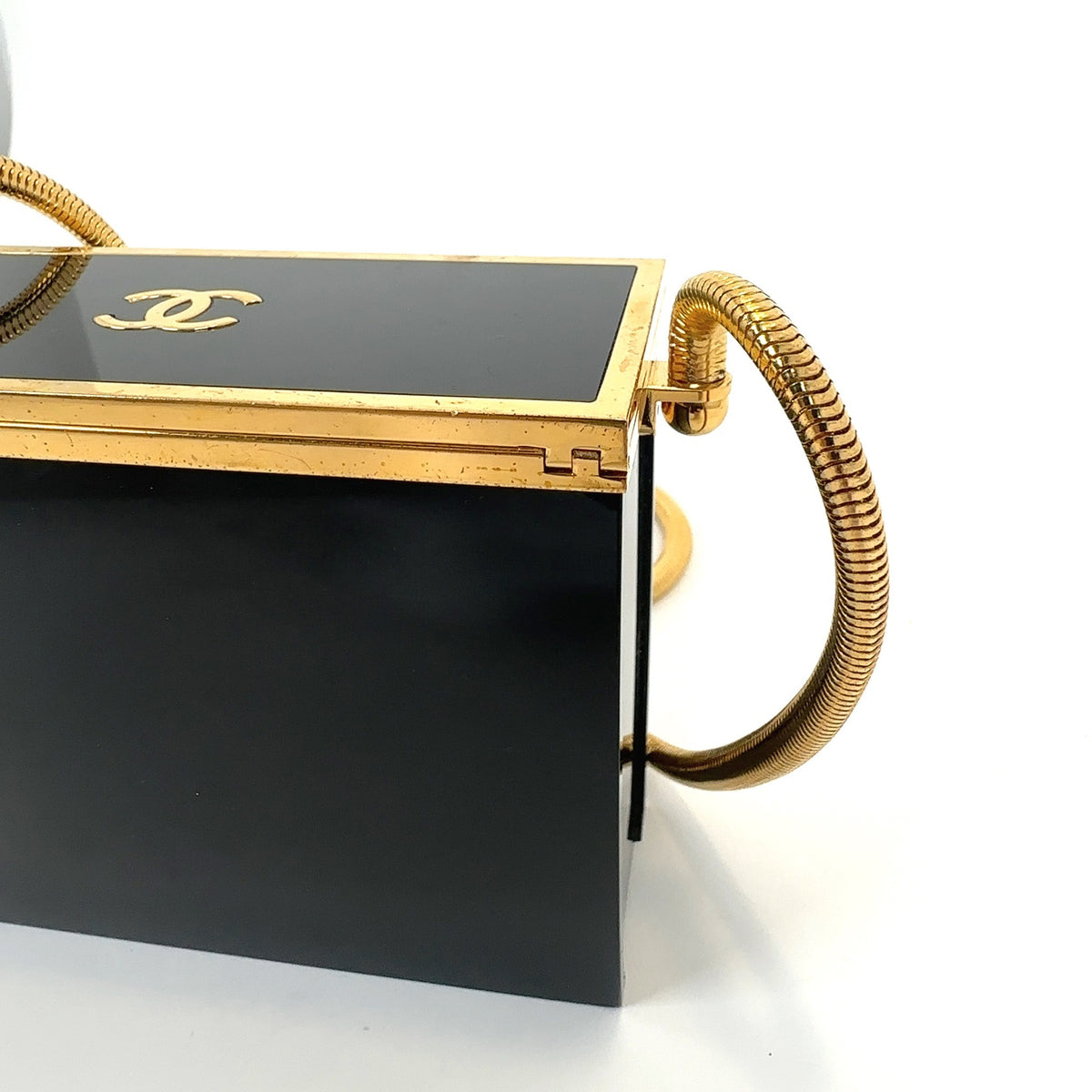 Chanel SS97 Micro Mini Minaudière Box Bag