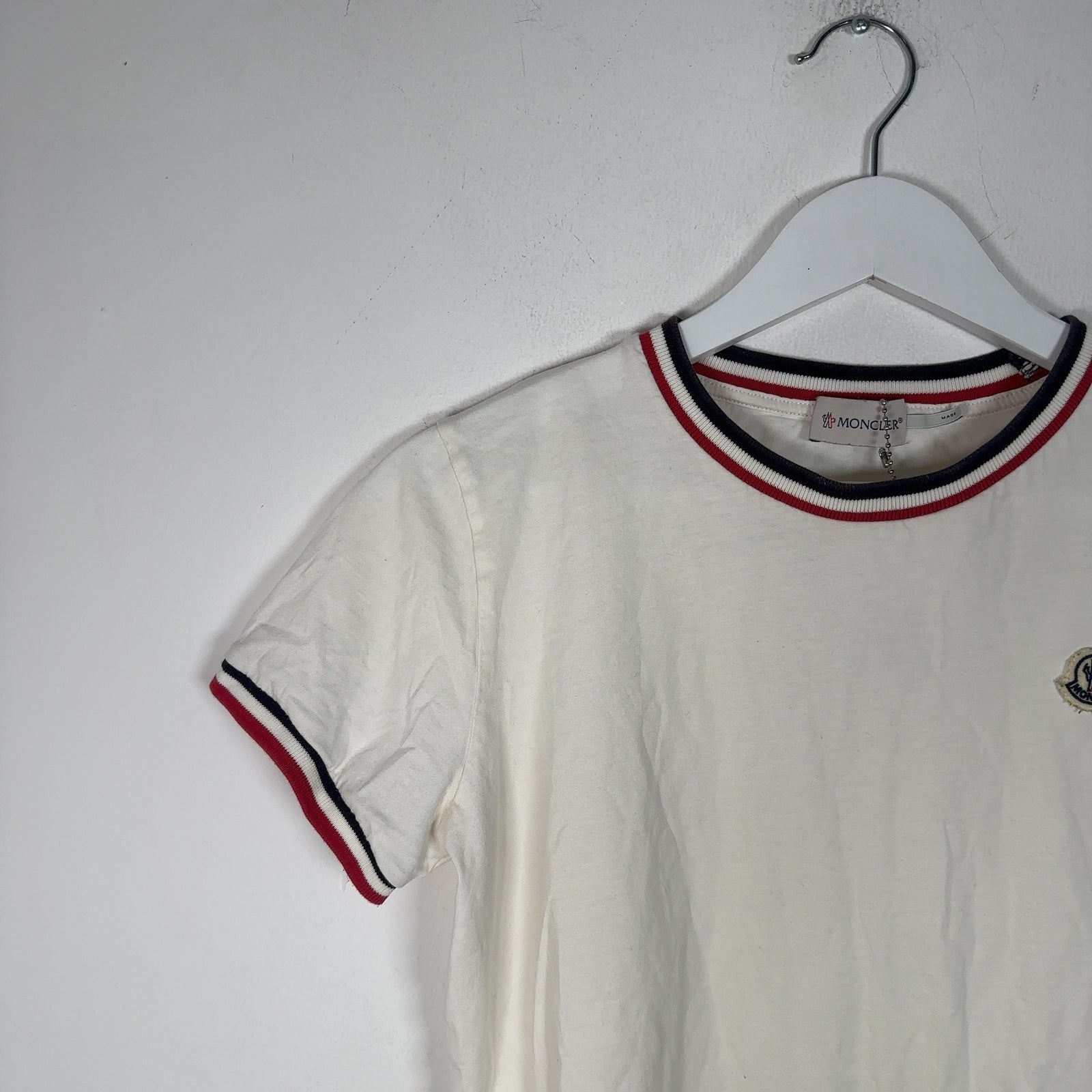 Moncler Patch Logo Cropped T-Shirt