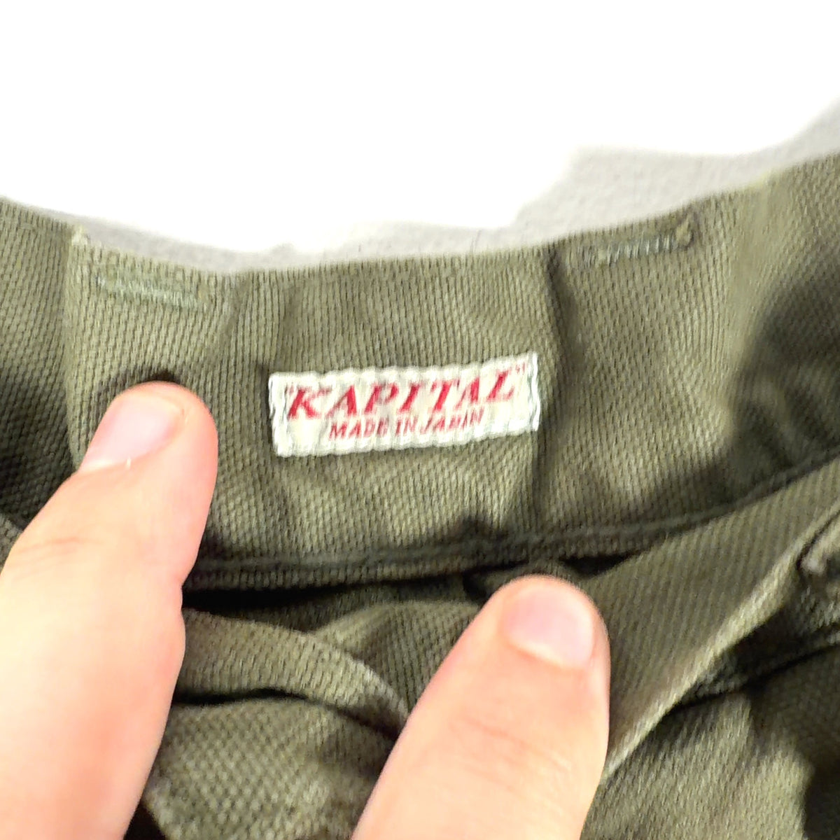 Kapital Ringoman Canvas Cargo Pants