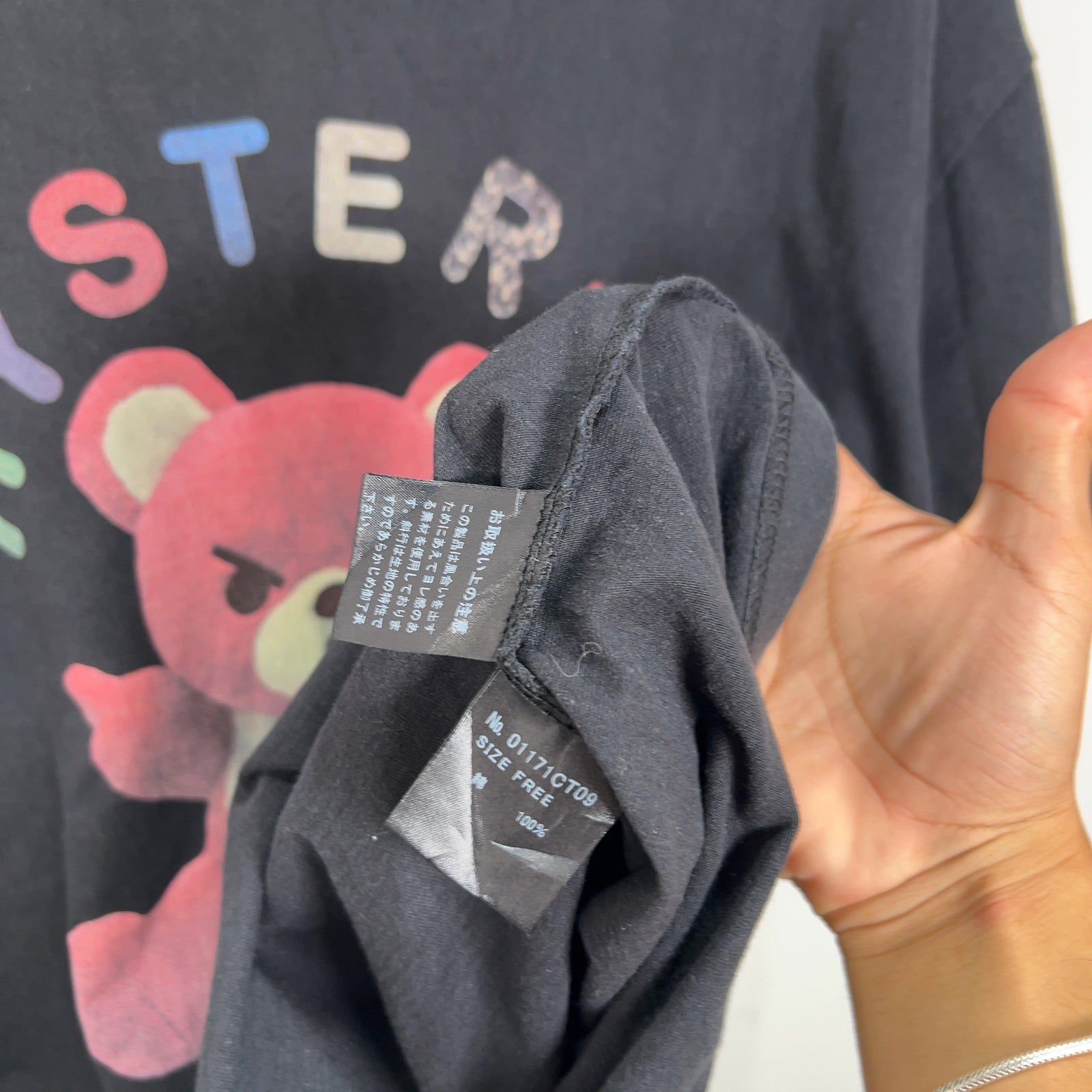 Hysteric Glamour Bear Graphic T-Shirt