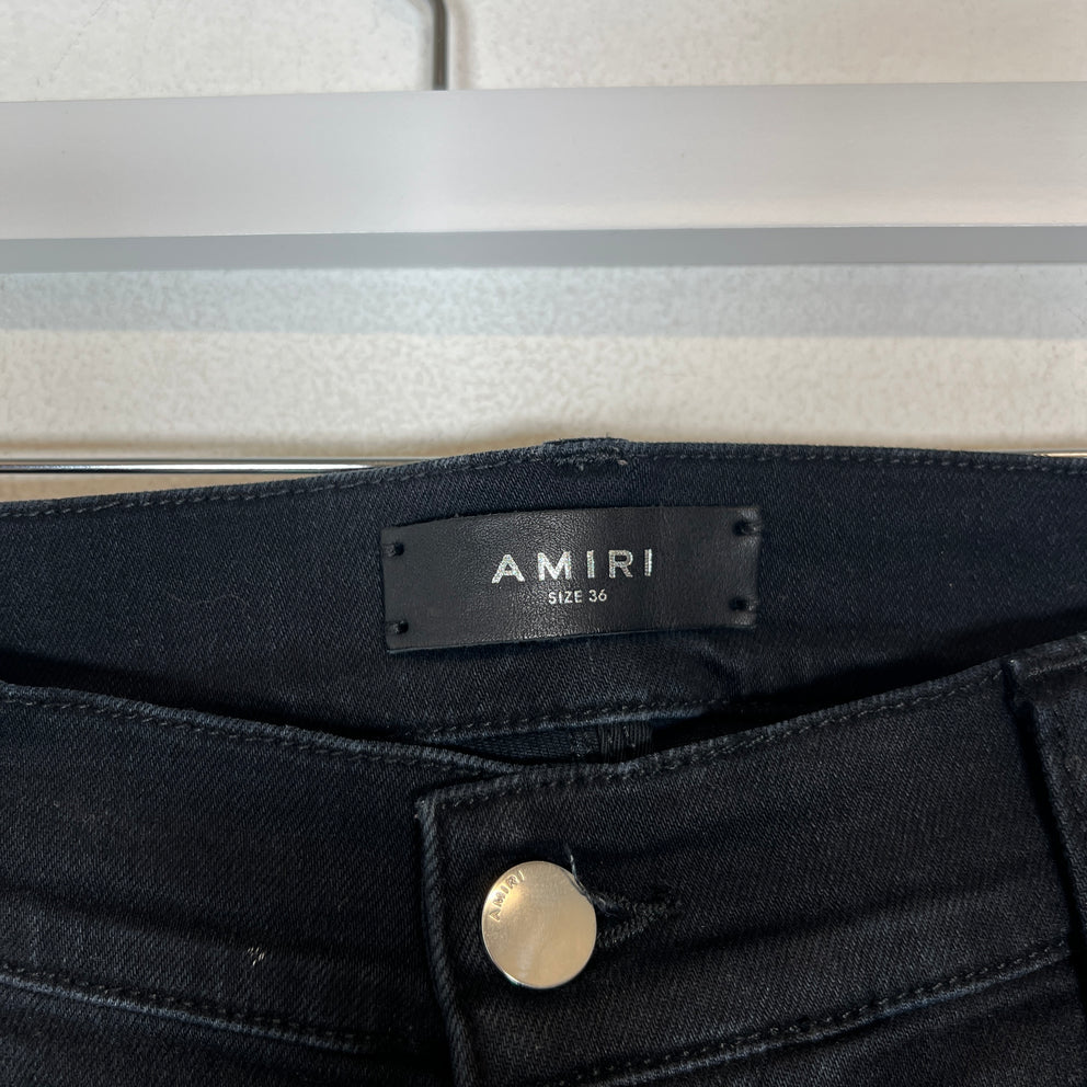 Amiri Tye Dye Bandana Thrasher Black Jeans Size 36