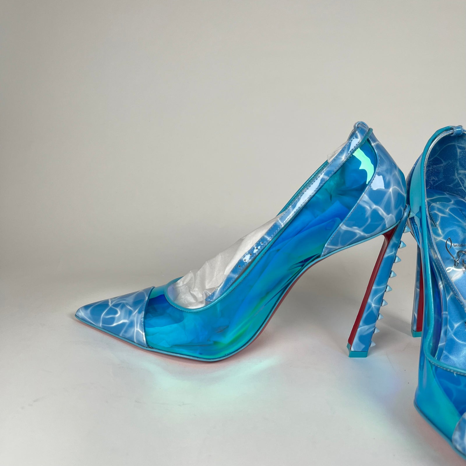 Christian Louboutin Debout Condorapik Red-Sole Heels Size 39.5