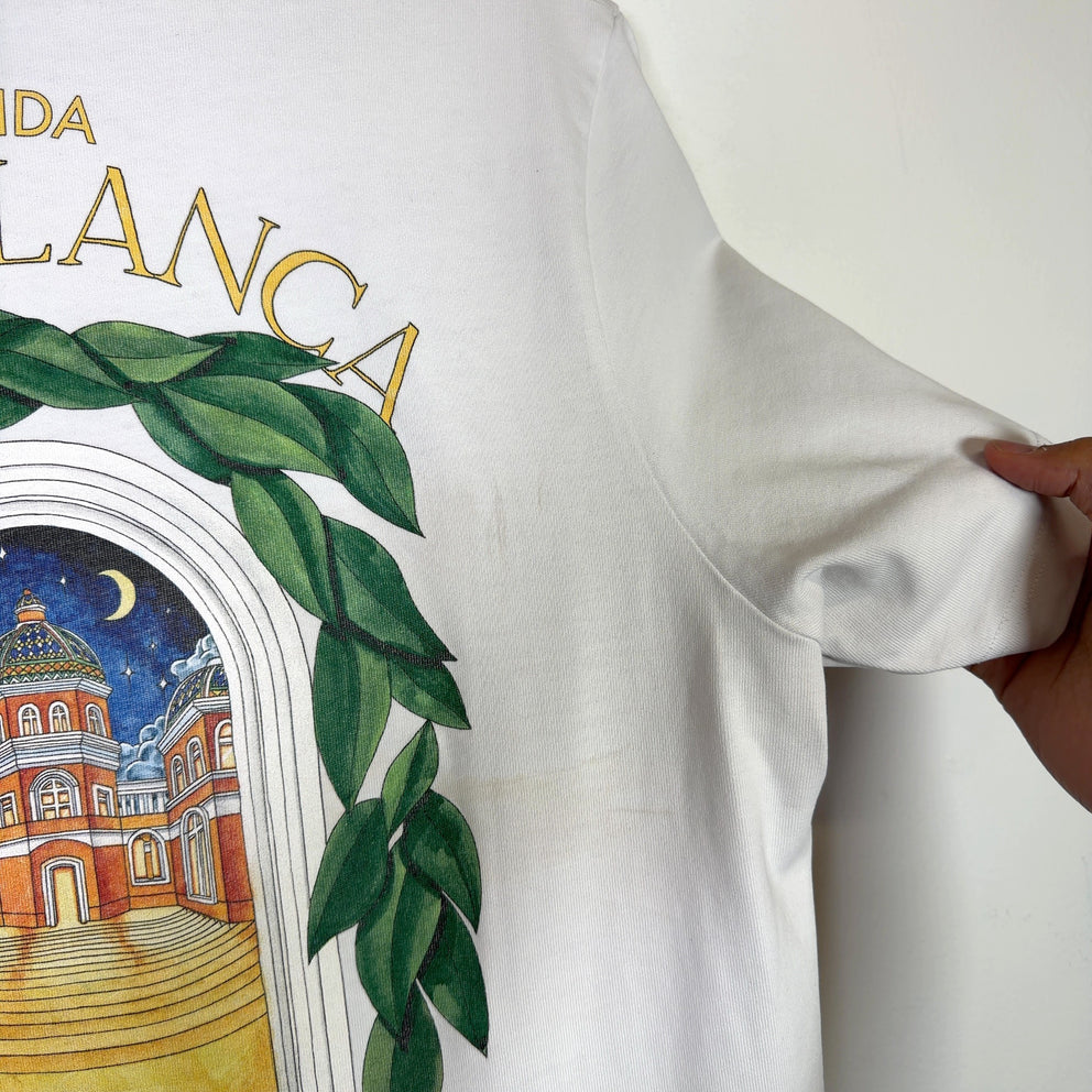 Casablanca Avenida Logo T-Shirt