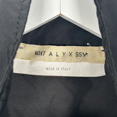 1017 Alyx x 9SM Metal Logo Black Windbreaker Size L