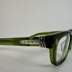 Chrome Hearts Green 'Pen 15' Glasses