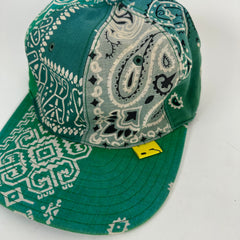 Kapital Cotton Bandana Patchwork Baseball Cap
