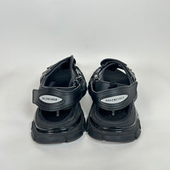Balenciaga Triple Black Track Sandal Size 44