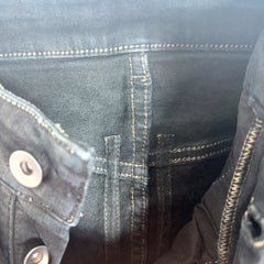 Rick Owens Waxed 'Detroit Cut' Denim Jeans