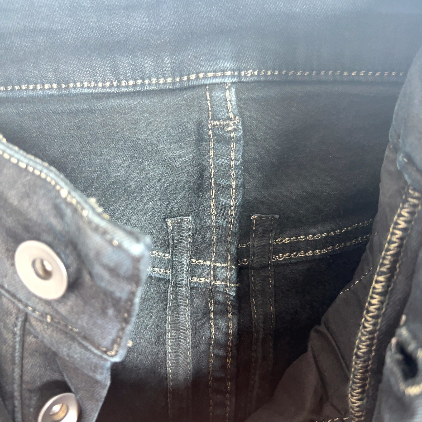 Rick Owens Waxed 'Detroit Cut' Denim Jeans