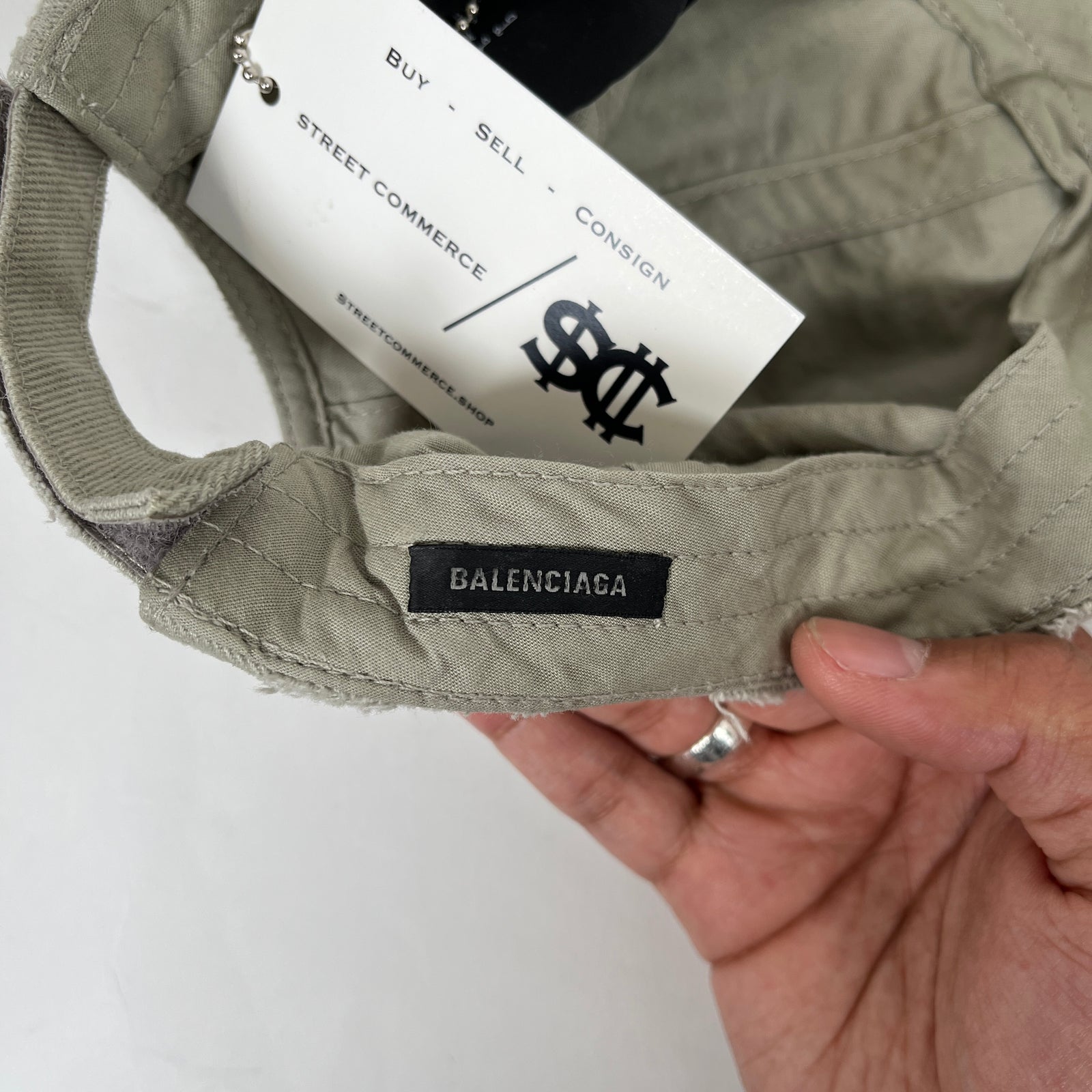 Balenciaga Dog Bite Tan Hat