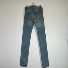 Dior Homme SS10 KVA 'Wildcat' Denim Jeans Size 26