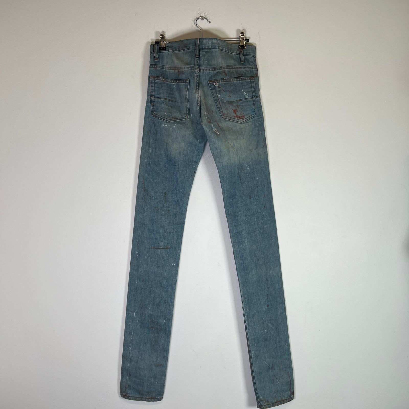 Dior Homme SS10 KVA 'Wildcat' Denim Jeans Size 26