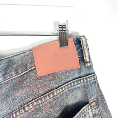 Acne Studios Glitter Denim Shorts