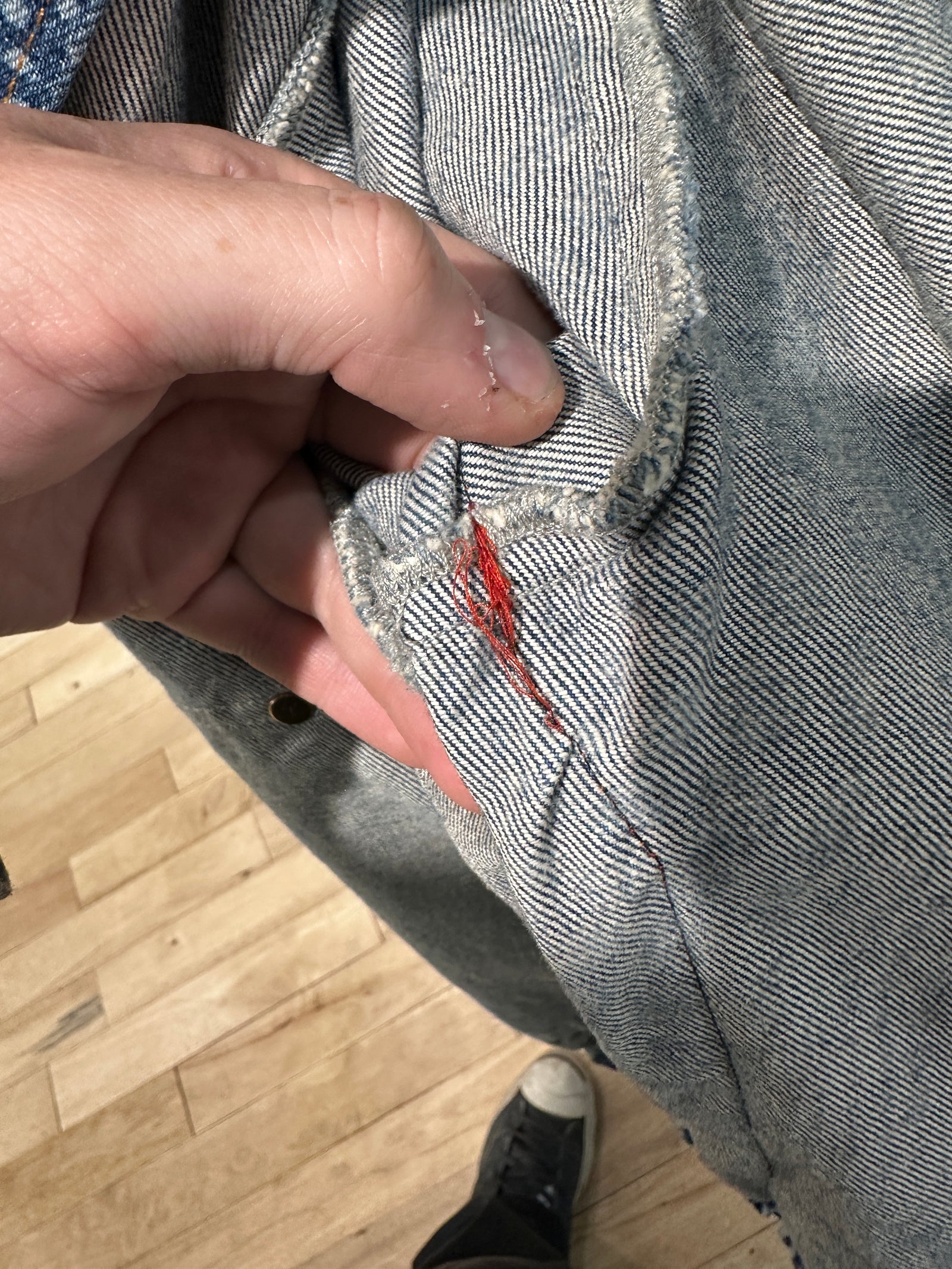Louis Vuitton x Yayoi Kusama 'All-Over Pumpkin' Denim Zip-Up Jacket