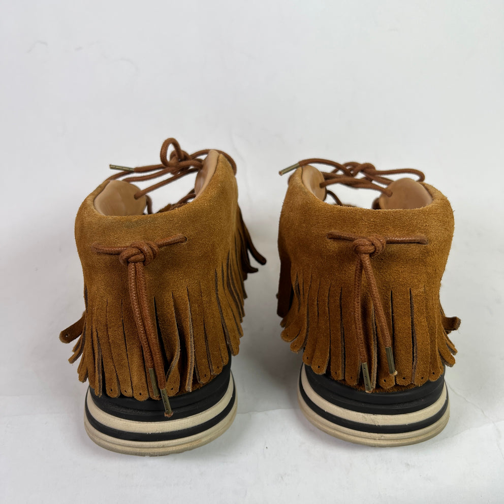 Visvim Brown FBT Shaman-Folk Size 10.5