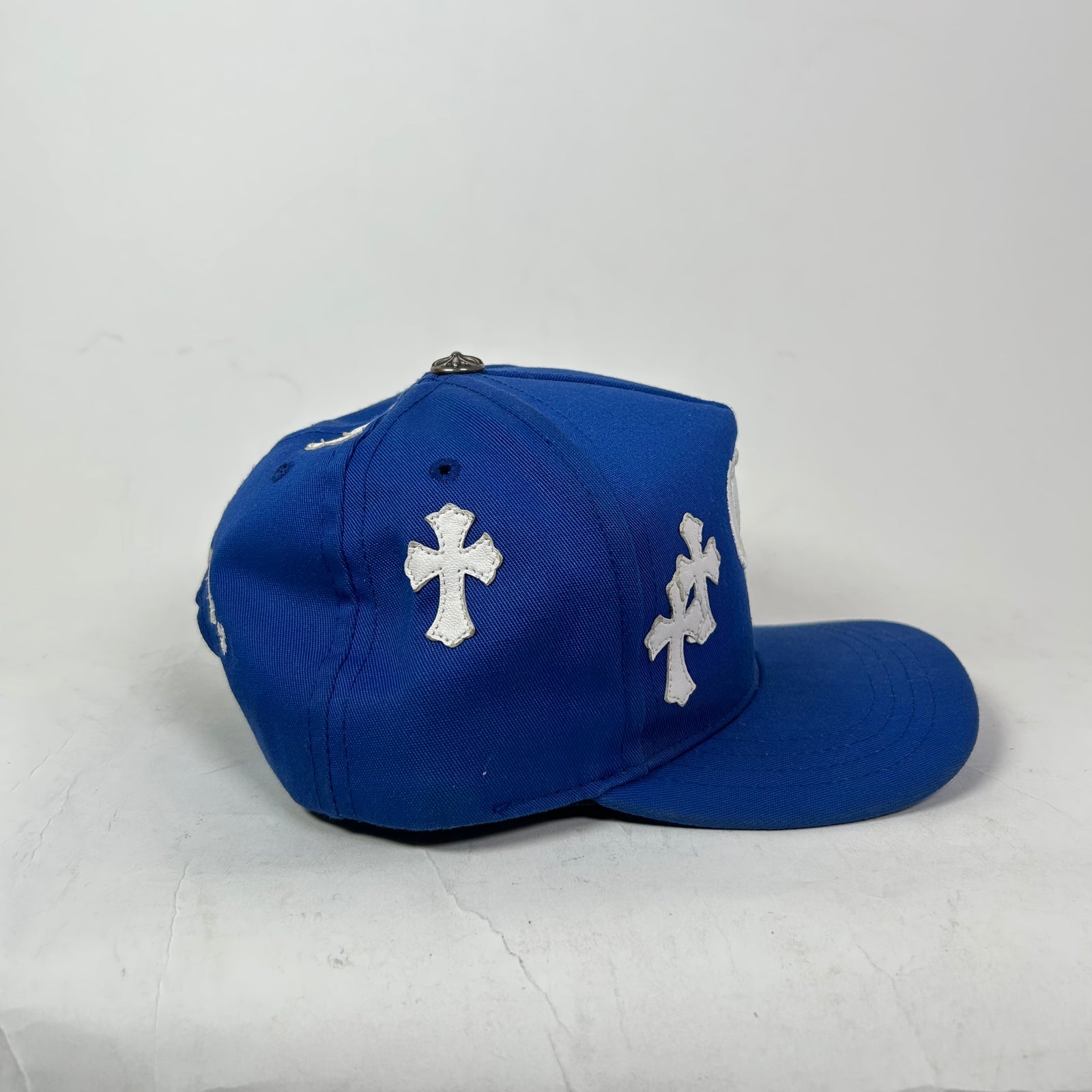 Chrome Hearts Blue Cross Patch CH Baseball Hat