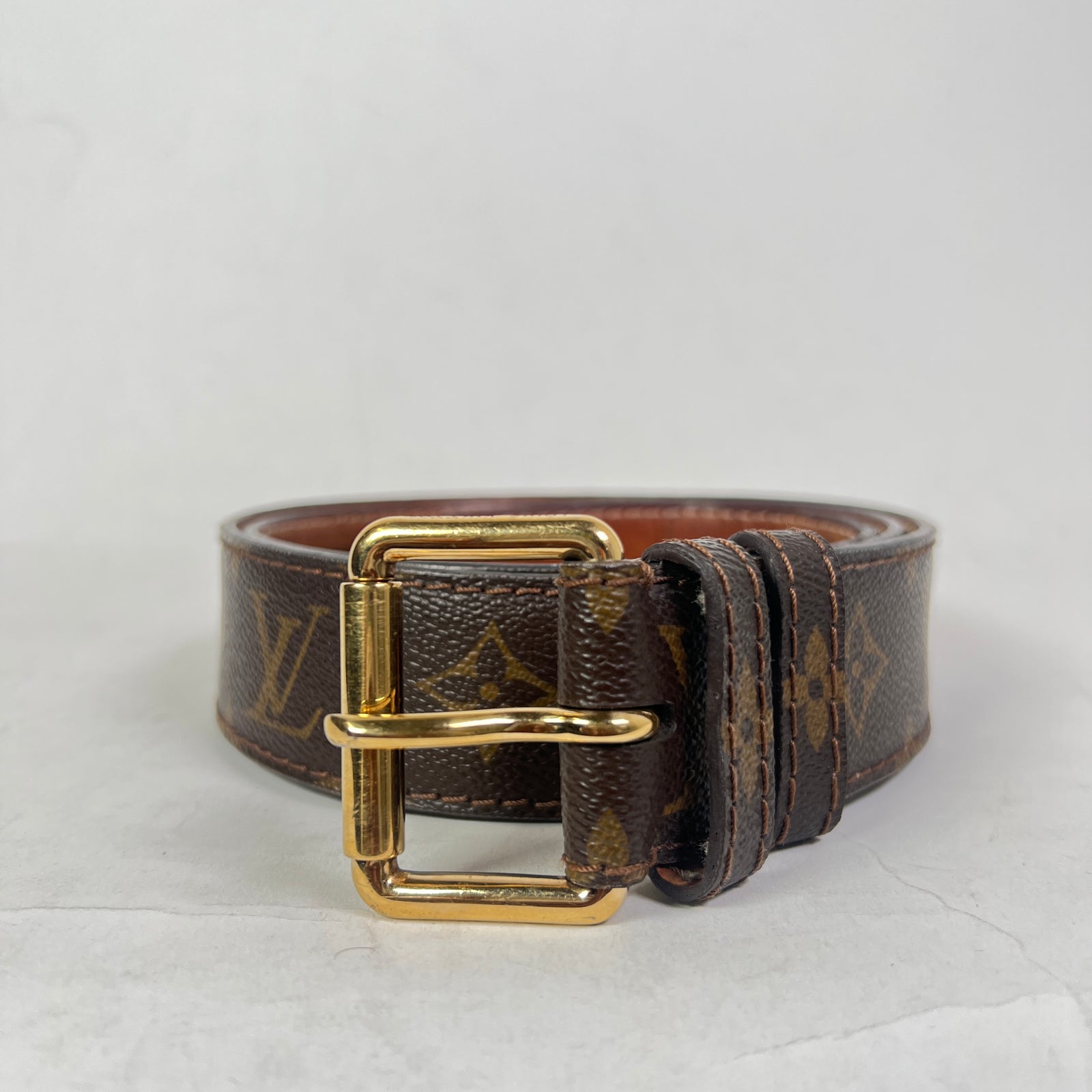 Louis Vuitton Monogram Pochette Duo Belt