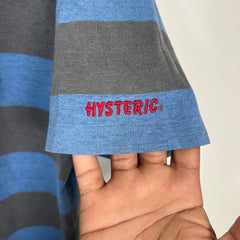 Hysteric Glamour Blue Striped Tee Size Free