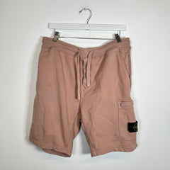 Stone Island Salmon Cargo Shorts Size XL