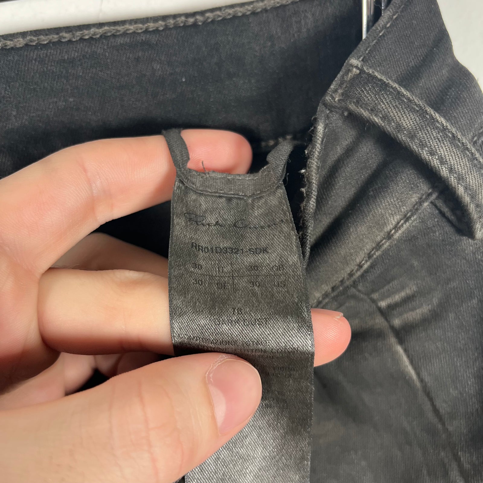 Rick Owens SS24 Lido Stefan Cargo Pants Size 31