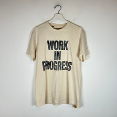 Gallery Dept White Work In Progress T-Shirt