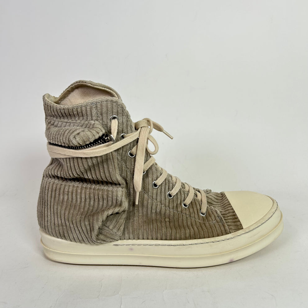 Rick Owens DRKSHDW Corduroy Cargo Ramones