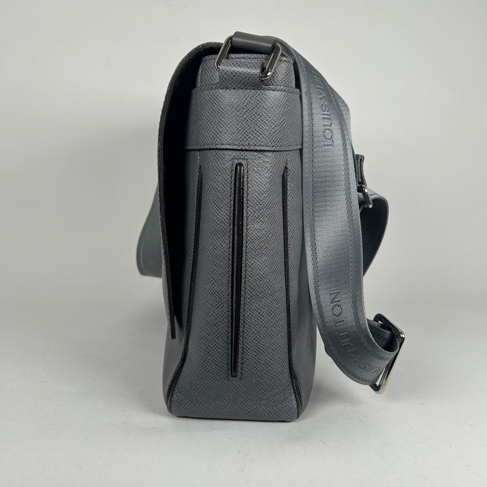 Louis Vuitton Grey Messenger Bag