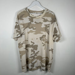 Givenchy Desert Camo Logo T-Shirt Size XL