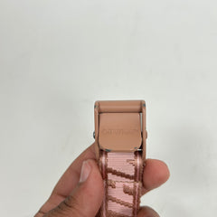 Off-White Pink Industrial Belt Size OS